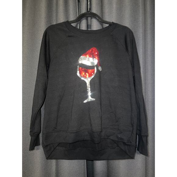 Ugly Christmas Sweater Xmas Sweatshirt Crewneck Size Medium - Picture 1 of 4